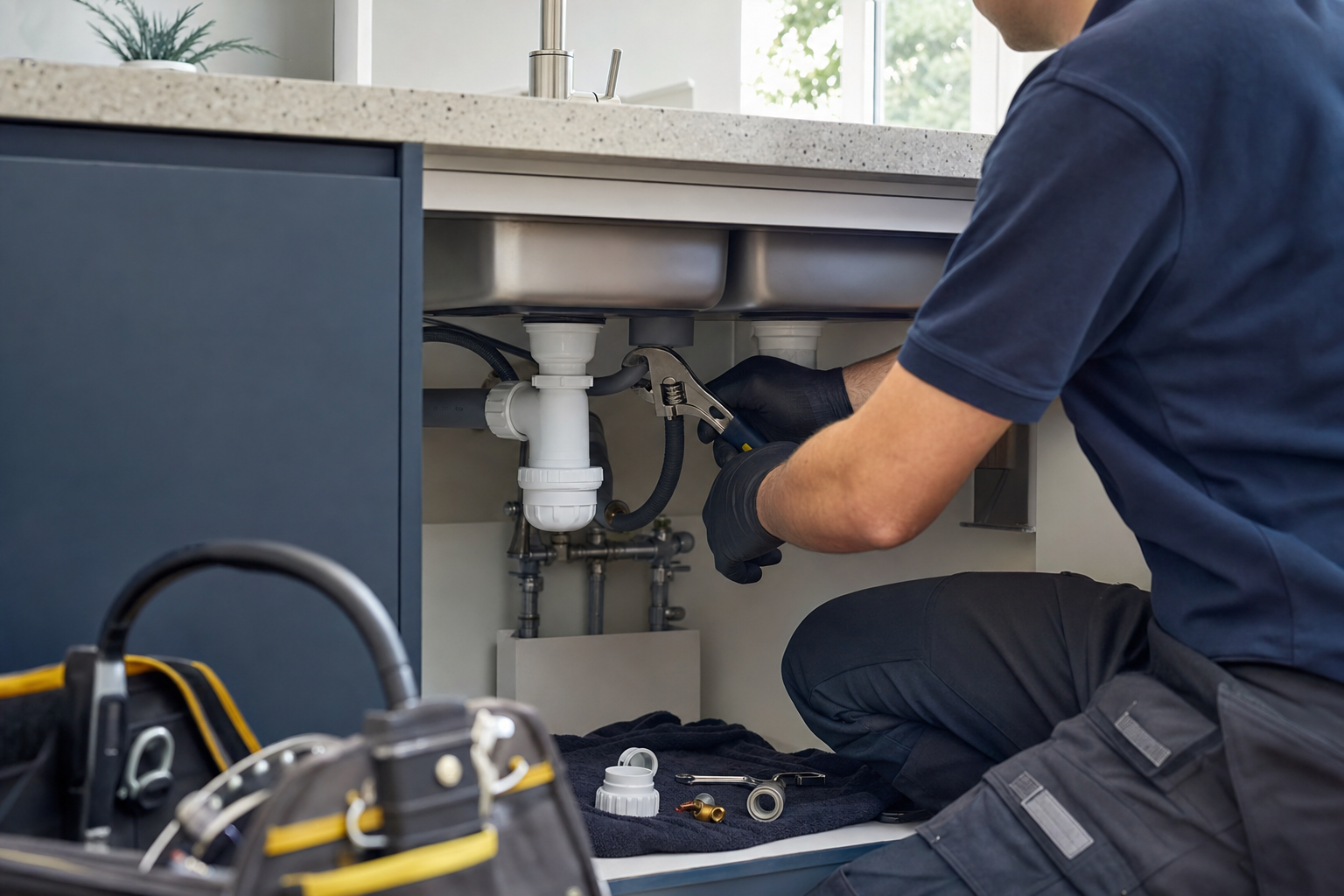 Kitchen Plumbing East Finchley service image